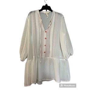 Matilda Jane Light the way tunic Swiss dot size‎ M